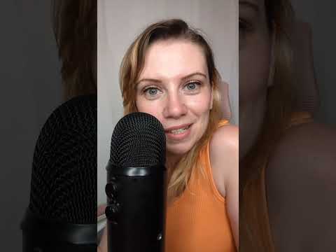 ASMR Trigger word of the day is Snorkel