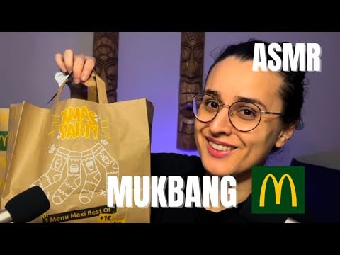 ASMR | DÉGUSTATION MCDO ET CHUCHOTEMENTS 🍟 MUKBANG + EATING SOUNDS