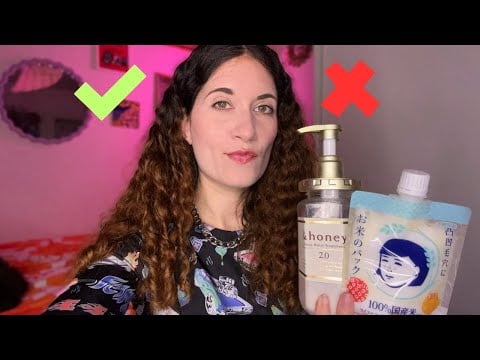 ASMR - Mon avis après utilisation de skincare japonaise/coréenne virale sur tiktok de Donquijote