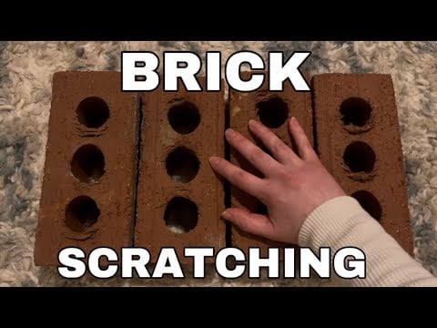 ASMR | Fast and Aggressive BRICK SCRATCHING | No Talking | Lofi
