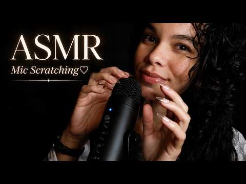 💤ASMR Scratching no Mic & Mouth Sounds (Durma Rápido) 💋