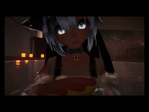 [ASMR-VRC] Bathing you (Hand Movements, Water Sounds, Hard Sponge Sounds) - No talking