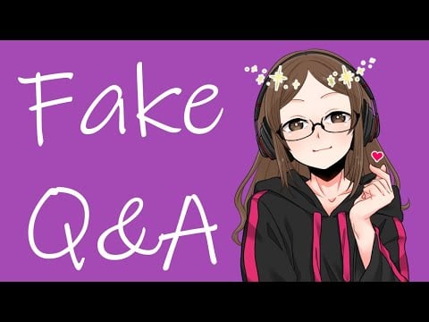 Fake Answers Your Questions Somehow Someway Sometime Today (ASMR Roleplay)