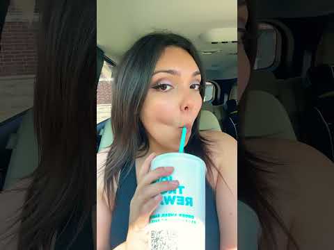 TROPICAL SMOOTHIE CAFE ASMR | ohana breeze lilo & stich dtinking sounds