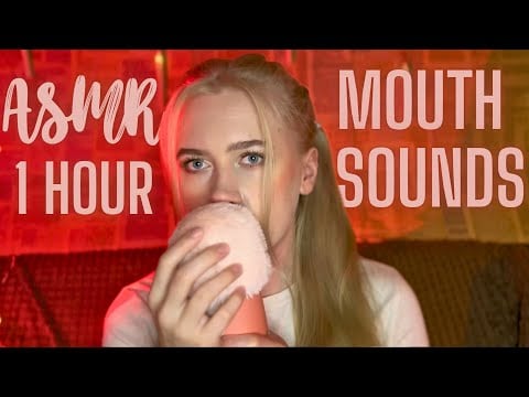 ASMR 1 hour of mouth sounds | #asmrminuha #asmr 