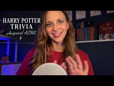 ASMR Whispered Harry Potter Trivia ⚡