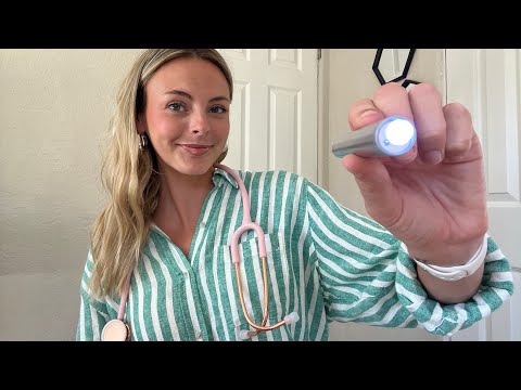 ASMR | The Doctor will see you now🔍 Cranial Nerve Exam!