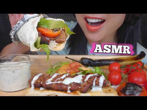 ASMR BEEF KEBAP + ADANA KEBAP (EATING SOUNDS) NO TALKING | SAS-ASMR