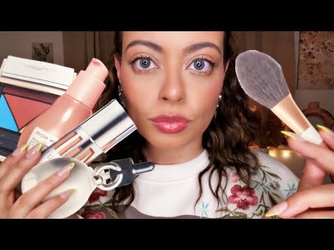 ASMR| Luxury PAPER MAKEUP Makeover on YOU! (Layered Sounds & Personal Attention)