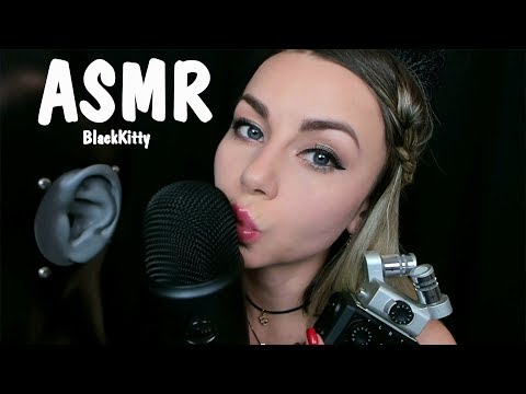 АСМР  Ликинг 👅 Звуки рта Поцелуи Дыхание 💋 ASMR Ear Liking Kissing 👅 Mouth Sounds 👄 Breathing