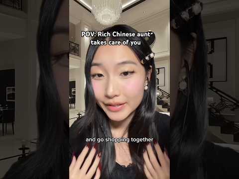 ASMR Rich Chinese aunt takes care of you 💌 #asmr #asmrsounds #asmrvideo #asian #chinese