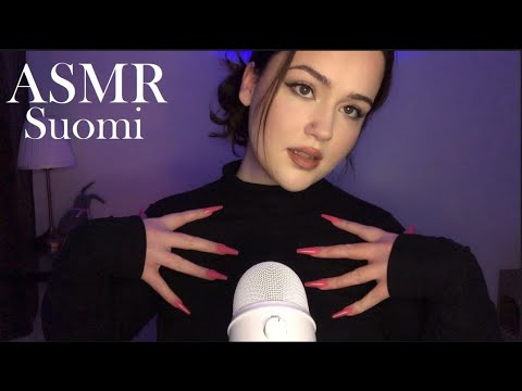 ASMR SUOMI | Höpöttelyä ja kangas ääniä