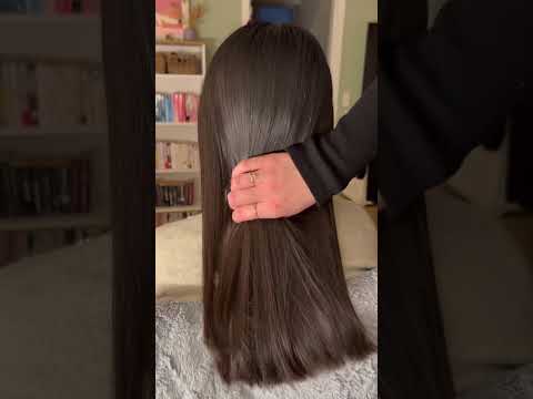 Tingly Hair Brushing ✨ #asmr #asmrbysimone #hairplay #hairbrushing