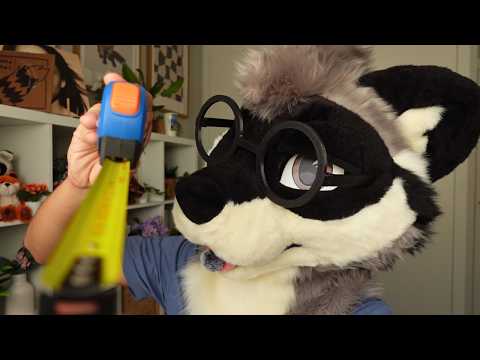 [Furry ASMR] Fursuit Tailor Measures You ✂️ | Tape Measure & Personal Attention
