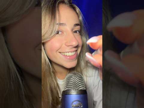 ASMR CON BROCHITA☺️ #asmr #relax #visualtingle #mouthwhisper #argentina