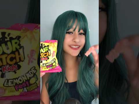 ASMR| SUPER SOUR candy!#asmr #asmrcommunity #asmrsounds #asmrtriggers #asmreating #cosplayer #shorts