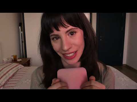 ASMR Slow Gentle Tapping & Scratching (Soft Spoken) | Custom for Nicholas💚