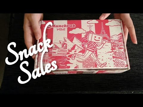 ASMR Snack Sales Role Play (MunchPak) ☀365 Days of ASMR☀