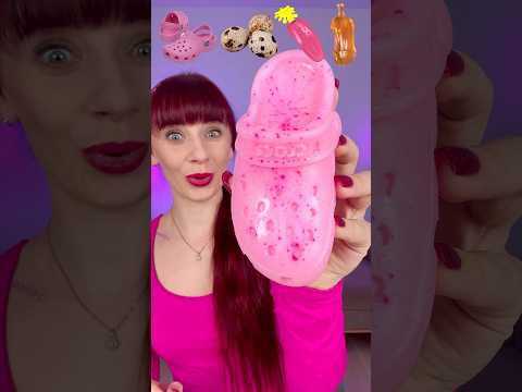 ASMR Jelly Shoes, Sour Tongue Candy #shorts