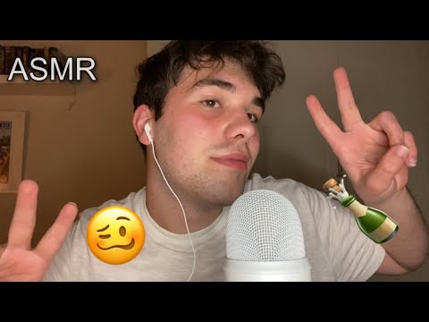 ASMR ESTANDO UN POCO BEBIDO 🍾🥴 *DUERME PROFUNDO*