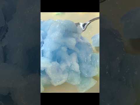 ASMR |  Ice Slime 🍧🧊🧊🧊 #shorts #asmr #asmrsounds #slimeasmr
