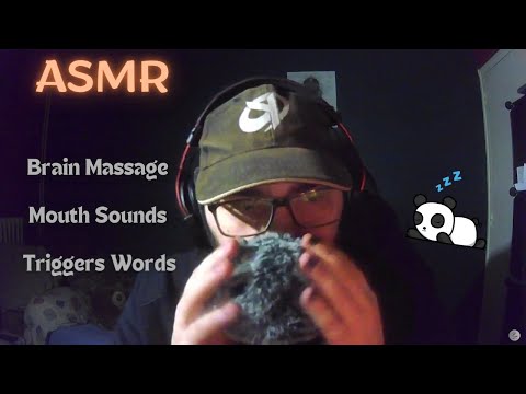 ASMR Mots Déclencheurs Doux, Brain Massage & Mouth Sounds 💆‍♂️✨