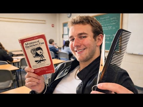 ASMR $5 English class Haircut