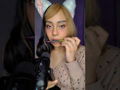ASMR SONS DE BOCA, PINCEL NO DENTE #asmr