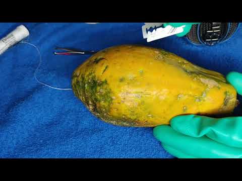 ASMR CIRURGIA NO MAMÃO 💉🩺