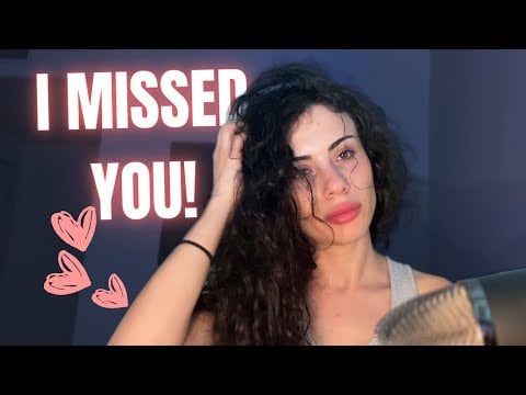 ASMR | I'M BACK with Mouth and Tongue Sounds