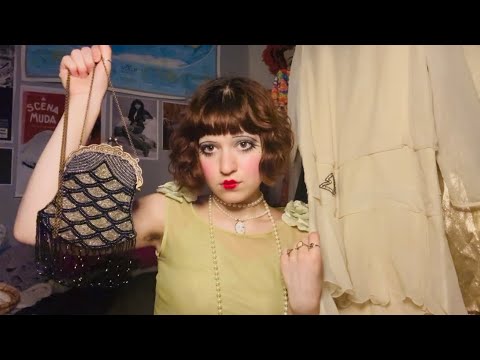 asmr ~ giving you a flapper makeover (it’s 1925) (new york accent)