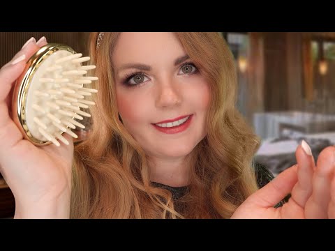 ASMR Luxus Spa Day: Massage, Hot Sauna, Face Treatment & Friseur (Wellness Roleplay Deutsch)
