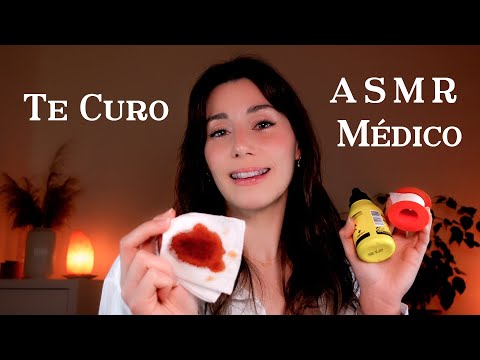 ASMR MÉDICO 👩🏻‍⚕️💤 ENFERMERA ESCOLAR Te Cura 🧡 Roleplay en Español