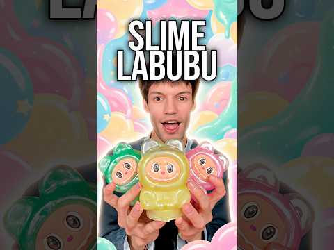 Calificando el SLIME DE LABUBU #asmr #shorts #asmrsounds #slime #humor