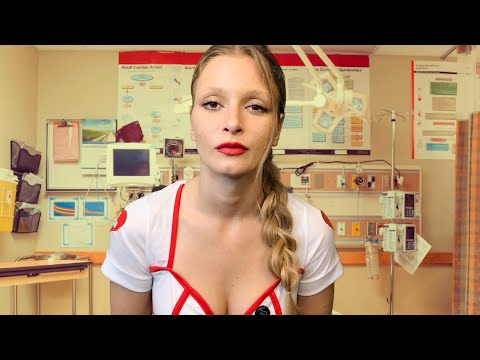 (ASMR) Not Feeling Well... Nurse Kyss Can Help