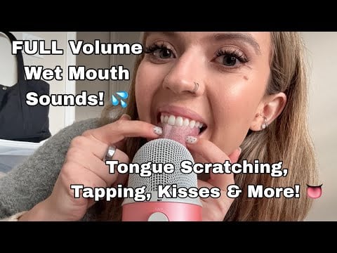 ASMR| 30 Minutes of Wet & Dry Mouth Sounds! 