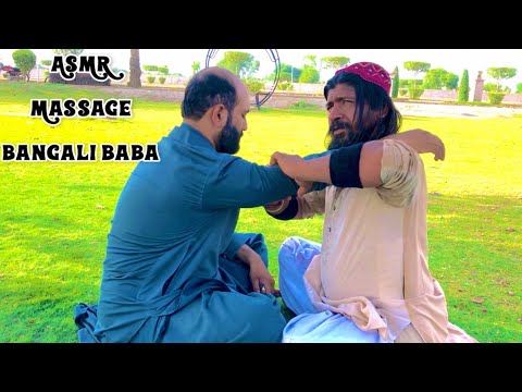 ASMR Head And Face Massage By Bangali Baba | Relaxing Hair Massage ASMR | ASMR With Yahya