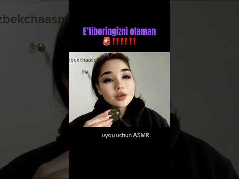 ASMR/ UYQU uchun/ TRIGGER/ #asmr #relax #visualtingle #tingles https://t.me/uzbekchaasmr