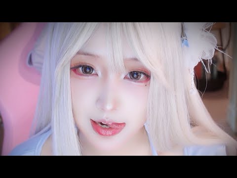 ASMR | Ear Whispers, Blowing & Massage