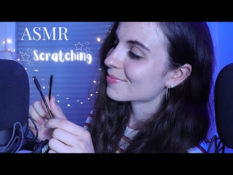 ASMR FRANCAIS 🌙 - MIC SCRATCHING & chuchotements (Brain Massage / Massage crânien)