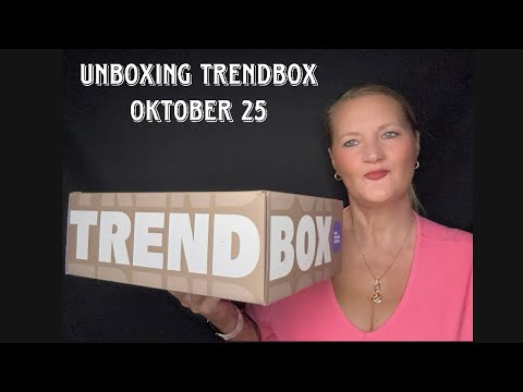 ASMR german 🍁 Relaxing Unboxing Trendbox Oktober 25 - Autumn Glow 🍂 Whispering 🍂Tapping 🍁
