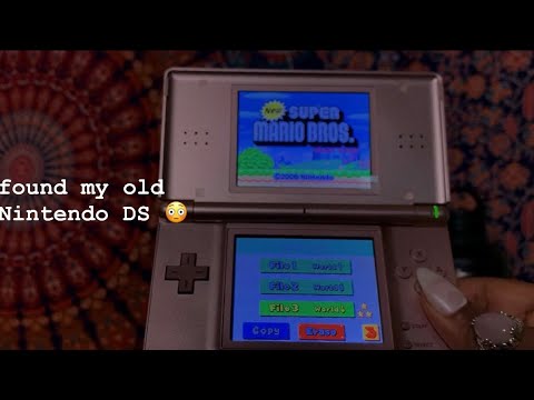 Playing Super Mario Bros in ASMR + close up whispering