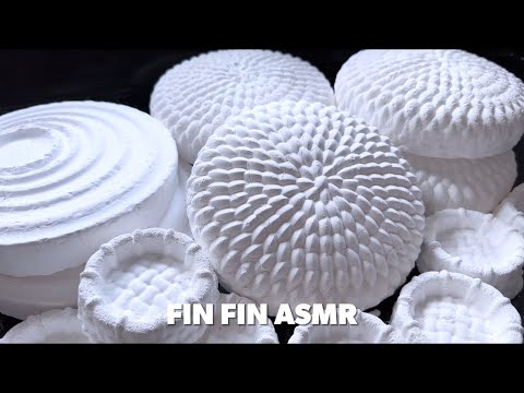 ⚪️ ASMR Reformed Gym Chalk Crush Series 4/13 ⚪️Very Crunchy I love It!🤤