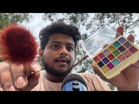 ASMR Spit Painting Makeup 💄