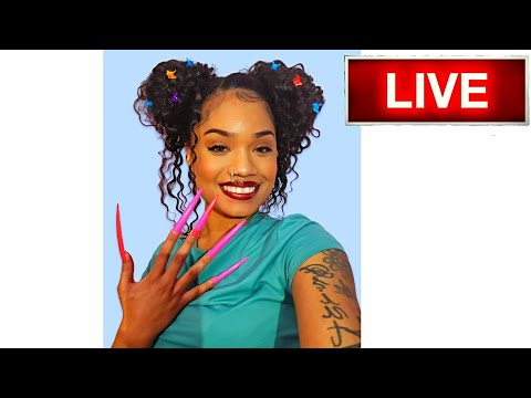 Yes, Ma'am I'm Live 💅 Do My Hair With Me 😳