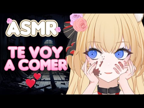 Te voy a COM3R TODO 😋💗 Roleplay ASMR Novia, Susurros suaves con Vtuber [ESPAÑOL]