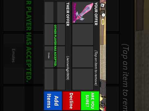 Heyy guys probably gonna start posting some trading proofs on my shorts😊 #roblox #mouthsounds