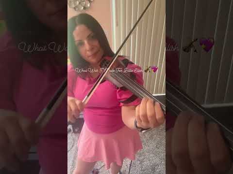 What Was I Made For #billieeilish #barbiemovie #barbie #violincover #violinmusic #violin