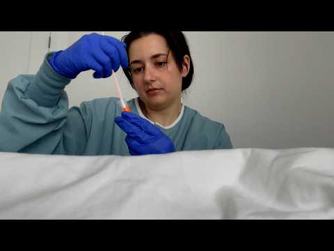 ASMR| Seeing the Gynecologist for STI Screening-Vaginal Swab Collection (Medical Roleplay)