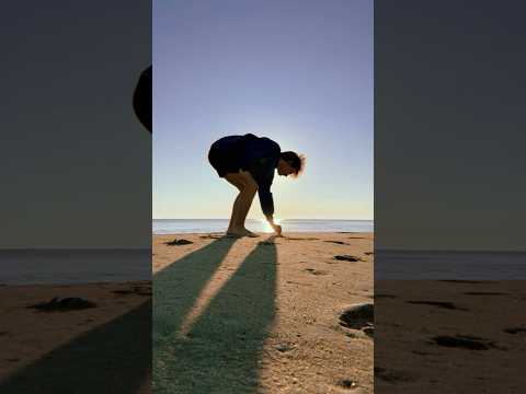 POV you're watching me on the beach #asmr #raeasmr #beach #waves #relaxing